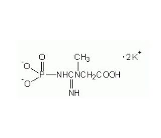 Creatine Phosphate, Dipotassium Salt (CAS 18838-38-5) - chemical structure image