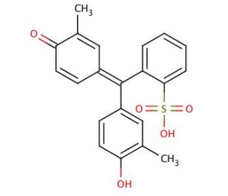 Cresol red (CAS 1733-12-6) - chemical structure image