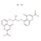 Cromolyn disodium salt (CAS 15826-37-6) - chemical structure image