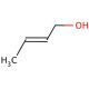Crotyl alcohol, mixture of cis and trans (CAS 6117-91-5) - chemical structure image