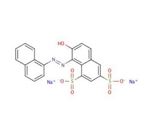 Crystal Ponceau 6R (CAS 2766-77-0) - chemical structure image