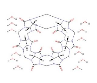 Cucurbit[6]uril hydrate (CAS 80262-44-8) - chemical structure image