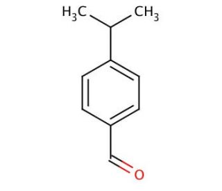 Cuminaldehyde (CAS 122-03-2) - chemical structure image