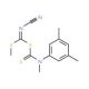 [Cyanamide(methylthio)methyl] methyl 3,5-dimethylphenylcarbamodithioate - chemical structure image