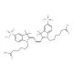 Cyanine 3 Bihexanoic Acid Dye, Potassium Salt (CAS 762260-71-9) - chemical structure image