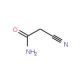 Cyanoacetamide (CAS 107-91-5) - chemical structure image