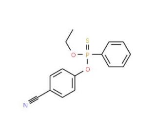 Cyanofenphos solution (CAS 13067-93-1) - chemical structure image