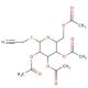 Cyanomethyl 2,3,4,6-tetra-O-acetyl-1-thio-β-D-galactopyranoside (CAS 61145-33-3) - chemical structure image