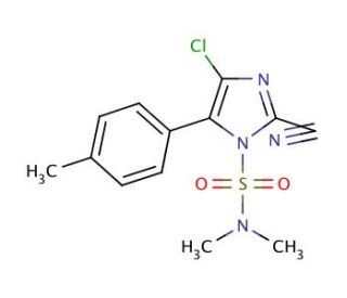 Cyazofamid (CAS 120116-88-3) - chemical structure image