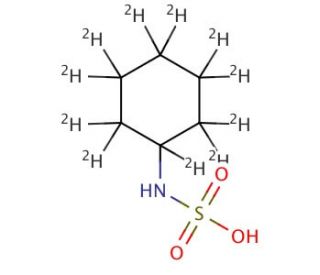 Cyclamic Acid-d11 Sodium Salt (CAS 1215770-73-2) - chemical structure image