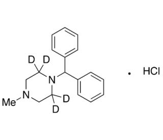 Cyclizine-d4 Hydrochloride (CAS 1246814-82-3) - chemical structure image