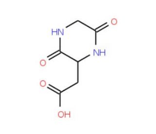 Cyclo(-Asp-Gly) (CAS 52661-97-9) - chemical structure image