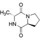 Cyclo(-D-Ala-L-Pro) (CAS 36238-64-9) - chemical structure image