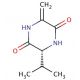 cyclo(delta-Ala-L-Val) 的分子结构, CAS编号: 25516-00-1 cyclo(delta-Ala-L-Val) (CAS 25516-00-1) - chemical structure image