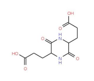 Cyclo(-Glu-Glu) (CAS 16691-00-2) - chemical structure image