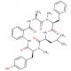 Cycloaspeptide A 的分子结构 Cycloaspeptide A - chemical structure image