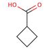 Cyclobutanecarboxylic acid (CAS 3721-95-7) - chemical structure image