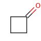 Cyclobutanone (CAS 1191-95-3) - chemical structure image