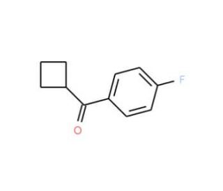 Cyclobutyl 4-fluorophenyl ketone (CAS 31431-13-7) - chemical structure image