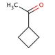 Cyclobutyl methyl ketone (CAS 3019-25-8) - chemical structure image