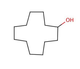 Cyclododecanol (CAS 1724-39-6) - chemical structure image