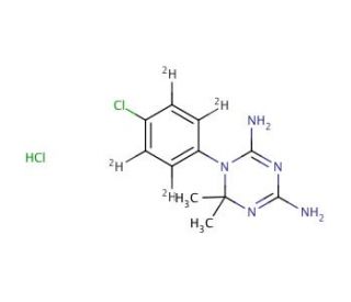 Cycloguanil-d4 Hydrochloride - chemical structure image