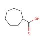 Cycloheptanecarboxylic acid (CAS 1460-16-8) - chemical structure image
