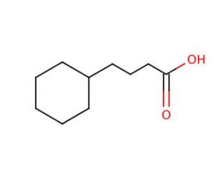 Cyclohexanebutyric acid (CAS 4441-63-8) - chemical structure image