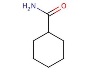 Cyclohexanecarboxamide (CAS 1122-56-1) - chemical structure image