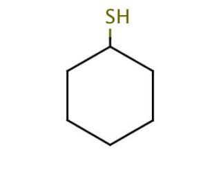 Cyclohexanethiol (CAS 1569-69-3) - chemical structure image
