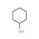 Cyclohexanol (CAS 108-93-0) - chemical structure image