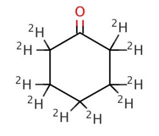 Cyclohexanone-d<sub>10</sub> (CAS 51209-49-5) - chemical structure image