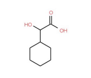 Cyclohexyl-hydroxy-acetic acid (CAS 53585-93-6) - chemical structure image