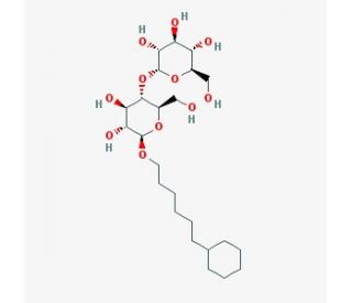 Cyclohexyl-n-hexyl-&beta;-D-maltoside (CAS 228579-27-9) - chemical structure image