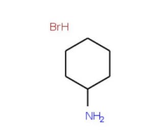 Cyclohexylamine hydrobromide (CAS 26227-54-3) - chemical structure image