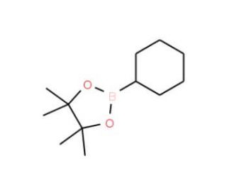Cyclohexylboronic acid pinacol ester (CAS 87100-15-0) - chemical structure image