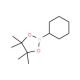 Cyclohexylboronic acid pinacol ester (CAS 87100-15-0) - chemical structure image