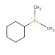 Cyclohexyldimethylsilane (CAS 29681-56-9) - chemical structure image
