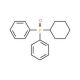 Cyclohexyldiphenylphosphine oxide (CAS 13689-20-8) - chemical structure image