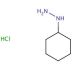 Cyclohexylhydrazine hydrochloride (CAS 24214-73-1) - chemical structure image