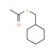 Cyclohexylmethanethiol acetate (CAS 107512-01-6) - chemical structure image