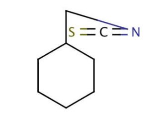 Cyclohexylmethyl isothiocyanate (CAS 52395-66-1) - chemical structure image
