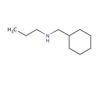 (cyclohexylmethyl)(propyl)amine - chemical structure image