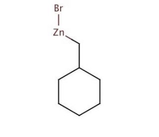 (Cyclohexylmethyl)zinc bromide solution (CAS 135579-86-1) - chemical structure image