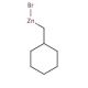 (Cyclohexylmethyl)zinc bromide solution (CAS 135579-86-1) - chemical structure image