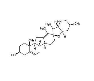 Cyclopamine (CAS 4449-51-8) - chemical structure image 