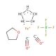 Cyclopentadienyldicarbonyl(tetrahydrofuran)iron(II) tetrafluoroborate (CAS 63313-71-3) - chemical structure image