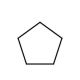 Cyclopentane 的分子结构, CAS编号: 287-92-3 Cyclopentane (CAS 287-92-3) - chemical structure image