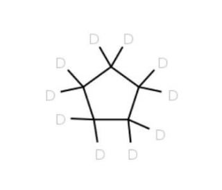 Cyclopentane-d<sub>10</sub> (CAS 7426-92-8) - chemical structure image
