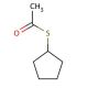 Cyclopentanethiol acetate (CAS 89896-84-4) - chemical structure image